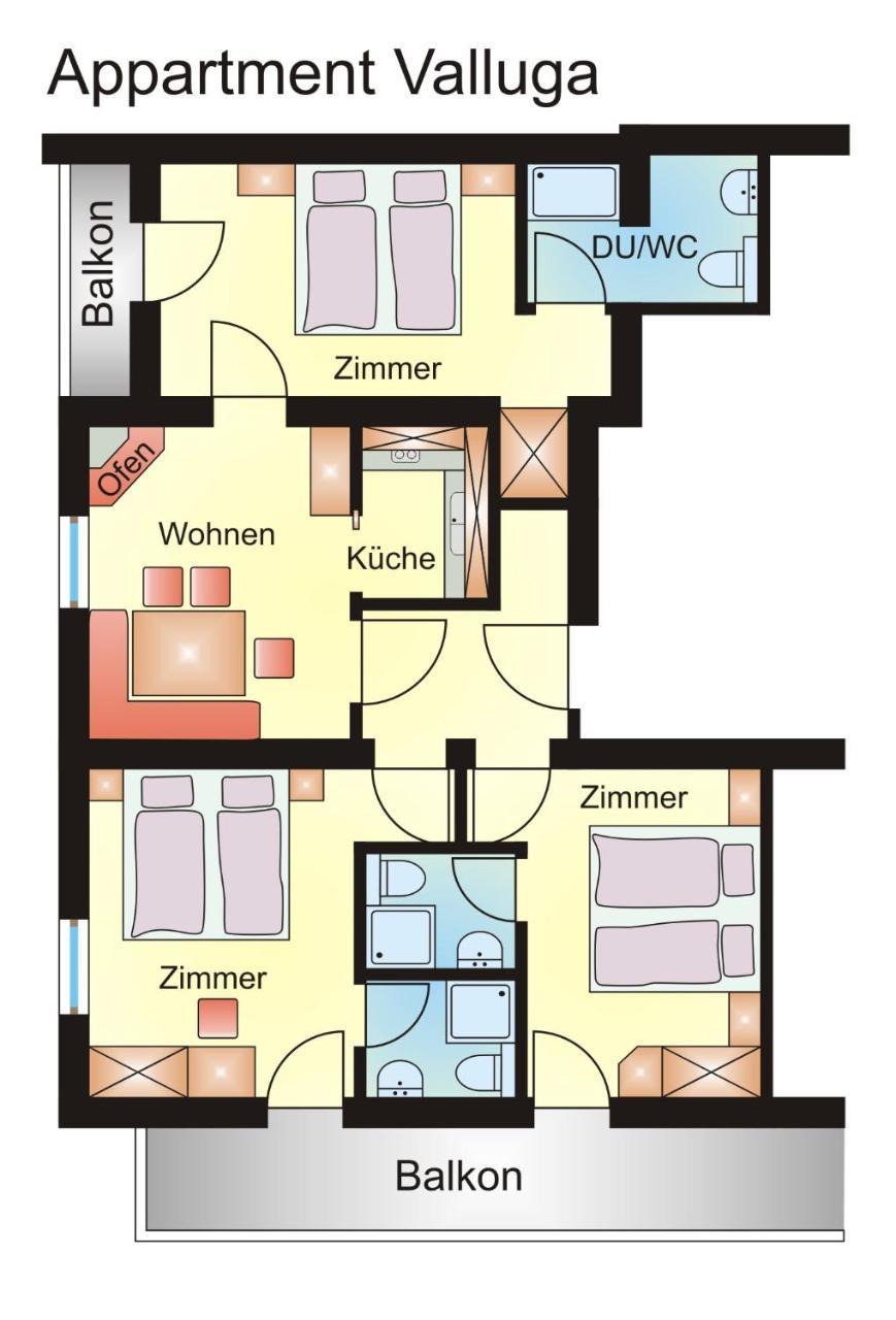 Haus Buchhammer Apartment Sankt Anton am Arlberg Exterior photo